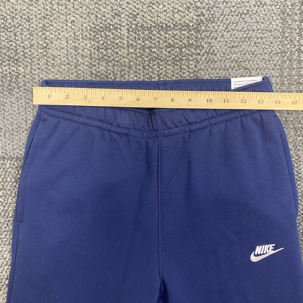 Nike Men's Sportswear Club Fleece open Hem Regular Size S Blue NEW BV2707-410 - Picture 2 of 9